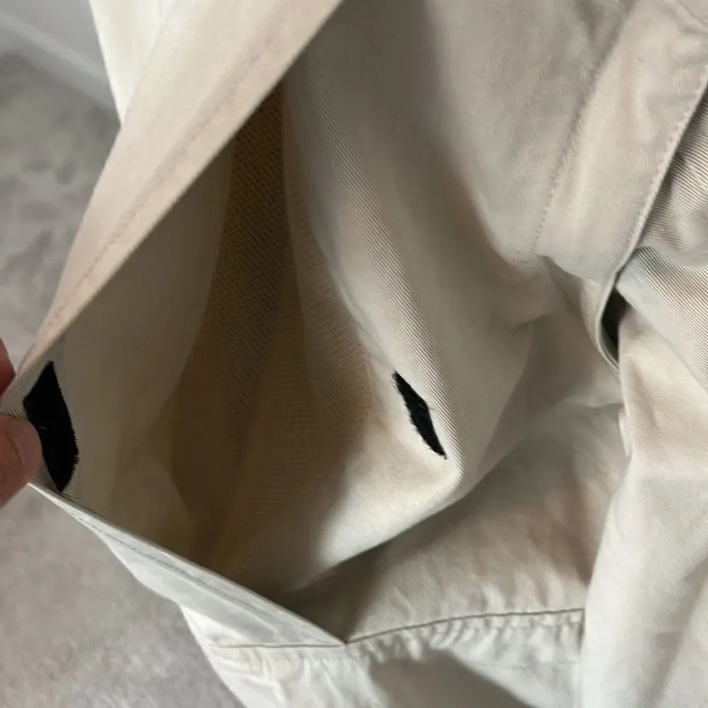 BANANA REPUBLIC Cotton Hooded Convertible Cargo Safari travel paparazzi Jacket-L